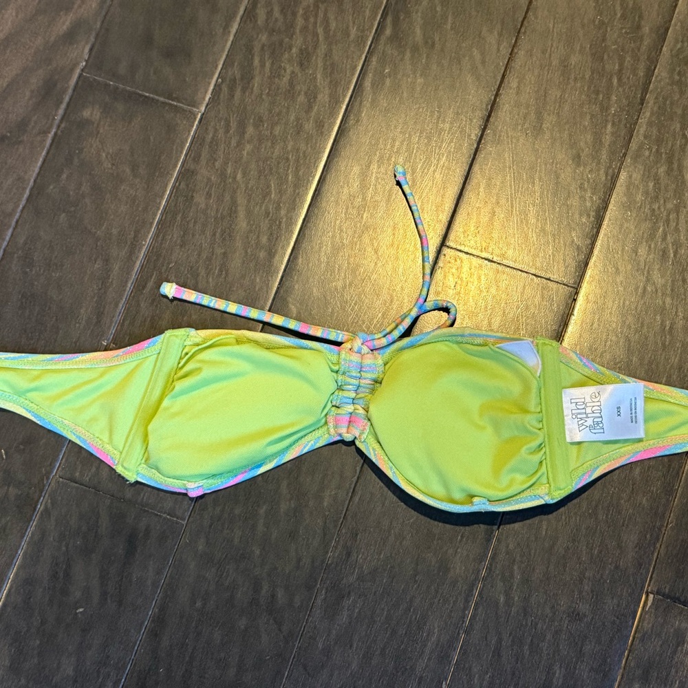 Pastel Striped Bikini - Picture 4 of 8